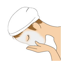 洗顔～濯ぎ